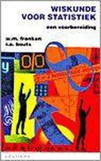 WISKUNDE VOOR STATISTIEK VOORBEREIDING 9789062839742, Boeken, Verzenden, Gelezen, W.M. Franken