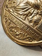 république française - Plaque - Koper, Antiek en Kunst