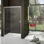 Schuifdeur BWS Slide Douchedeur 100x200 cm Anti-Kalk Coating, Doe-het-zelf en Bouw, Ophalen of Verzenden, Nieuw, Chroom, Douche
