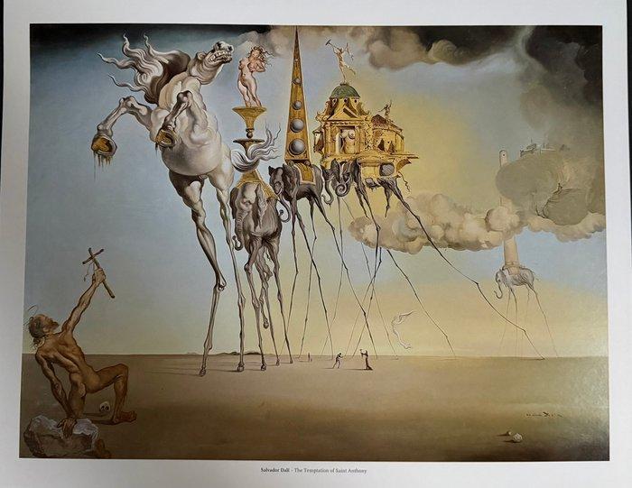 Salvador Dalí (after) - “The Temptation of Saint Anthony,, Antiek en Kunst, Kunst | Tekeningen en Fotografie