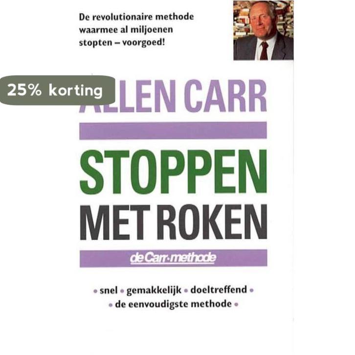 Stoppen met roken / Forum boekerij 9789022513484 Allen Carr, Boeken, Gezondheid, Dieet en Voeding, Gelezen, Verzenden