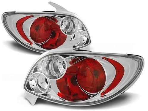 Achterlichten PEUGEOT 206 hatchback - chroom, Auto-onderdelen, Verlichting, Nieuw, Ophalen of Verzenden