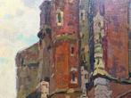 Ben Viegers (1886-1947) - Stadsgezicht Nijmegen achter de, Antiek en Kunst