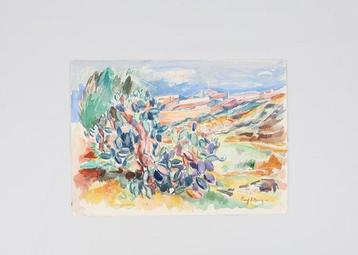 Freek van den Berg (1918-2000) - Spaans Landschap