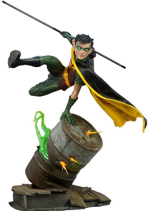 Sideshow DC Comics Batman Premium Format Statue-Robin, Verzamelen, Poppetjes en Figuurtjes, Ophalen of Verzenden