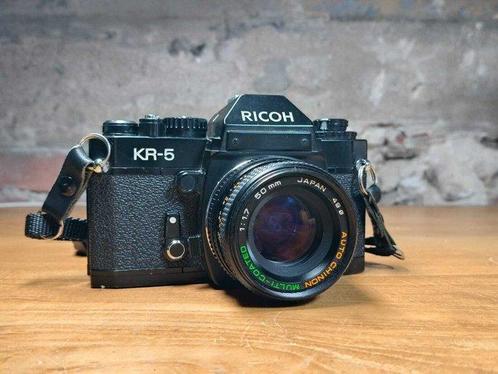 Ricoh KR-5 + 1,7/50mm Single lens reflex camera (SLR), Audio, Tv en Foto, Fotocamera's Analoog