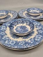 Eetservies - Enoch Wedgwood – „Woodland“ – 6 Speiseteller, Antiek en Kunst