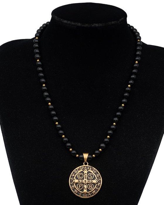 Collier d’Exorcisme–Croix de Saint Benoît & Protectieve, Antiek en Kunst, Antiek | Boeken en Manuscripten