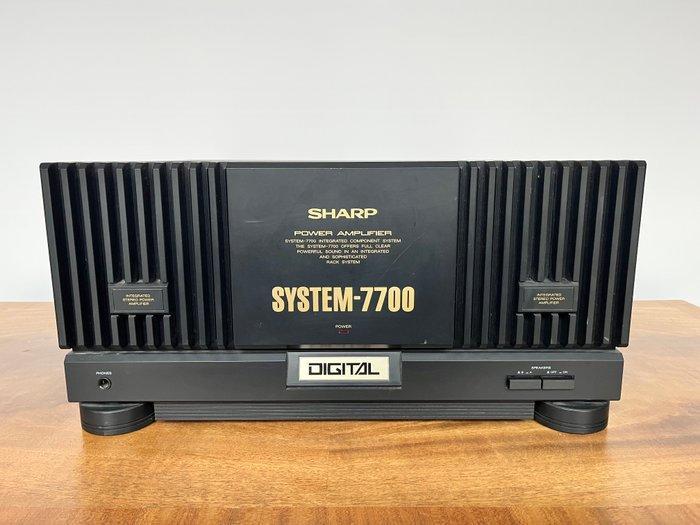 Sharp - SYSTEM-7700 Solid state eindversterker, Audio, Tv en Foto, Radio's