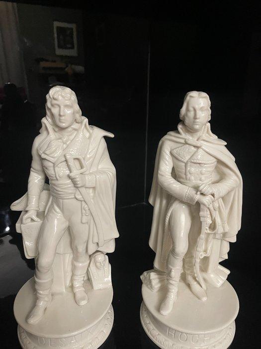 Figuur - Carabinieri francesi (2) - Porselein, Antiek en Kunst, Antiek | Glaswerk en Kristal