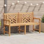 vidaXL Tuinbank Bruin 150 x 60 x 90 cm Massief teakhout, Tuin en Terras, Verzenden, Nieuw