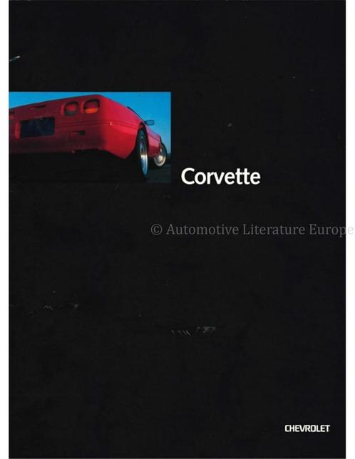 1995 CHEVROLET CORVETTE BROCHURE NEDERLANDS, Boeken, Auto's | Folders en Tijdschriften, Ophalen of Verzenden