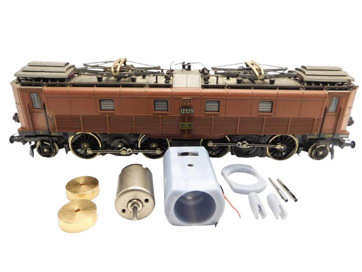 micromotor HR035C motor ombouwset voor Roco SBB Be 4/6 II, Hobby en Vrije tijd, Modeltreinen | H0, Gelijkstroom, Overige typen