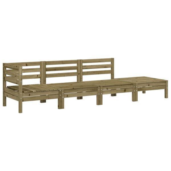 Tuinbank Grenenhout | Retour Deal | Modulair & Goedkoop, Tuin en Terras, Tuinbanken, Nieuw, Hout, Verzenden