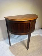 Kast - Antiek pottenkastje met roldeur - Hout, Antiek en Kunst