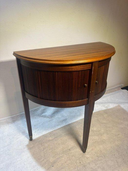 Kast - Antiek pottenkastje met roldeur - Hout, Antiek en Kunst, Curiosa en Brocante