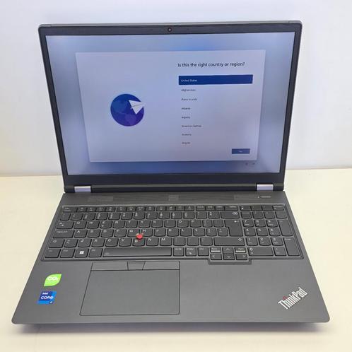 Lenovo ThinkPad P16 Gen 2 1TB i7 13th Gen Incl. Lader | N..., Computers en Software, Windows Laptops, Nieuw, Ophalen of Verzenden