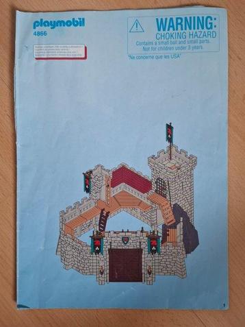 Playmobil - Jouet 4866 Middeleeuws Kasteel plus spook 4650 -