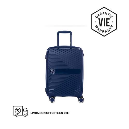 Tweedekans | BLAUW MEDIUM HARDE KOFFER (MAAT M), Handtassen en Accessoires, Koffers, Ophalen of Verzenden