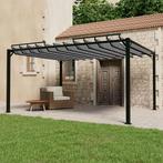 vidaXL Prieel met lamellendak 3x4 m stof en aluminium, Jardin & Terrasse, Verzenden