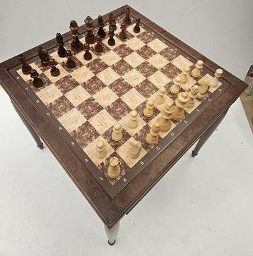 Schaakspel - Hout beschikbaar voor biedingen