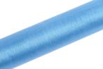 Lichtblauwe Organza Stof 16cm 9m, Hobby en Vrije tijd, Verzenden, Nieuw