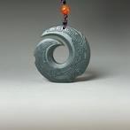 Reincarnation Totem Amulet Pendant - Nefriet - Azië  (Zonder, Antiquités & Art