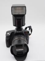 Sony alpha290 camera + 18-70mm lens + Tamron 18-200mm lens +, Nieuw