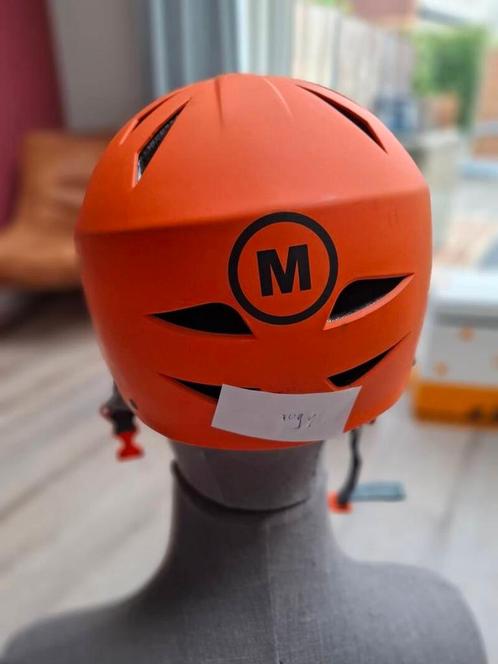 Ski Helm Oranje — M, Sport en Fitness, Skiën en Langlaufen, Nieuw, Ophalen of Verzenden