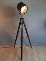 Statief vloerlamp - Hout, Metaal - Driepoot, Antiek en Kunst
