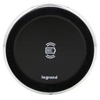 Legrand Disq80 Qi Wireless Charger 15W Noir - 077643L, Nieuw, Verzenden