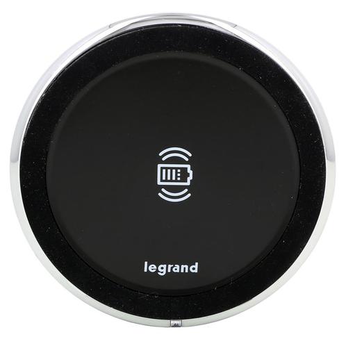 Legrand Disq80 Qi Wireless Charger 15W Noir - 077643L, Doe-het-zelf en Bouw, Elektriciteit en Kabels, Verzenden