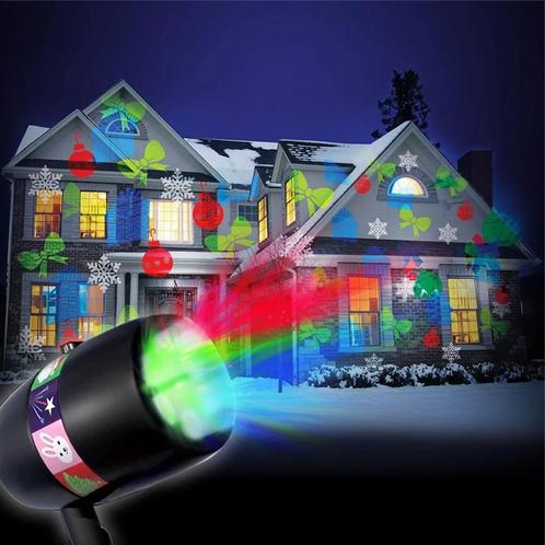 LED Kerst Projector met Bewegende Kerst Patronen –, Divers, Noël