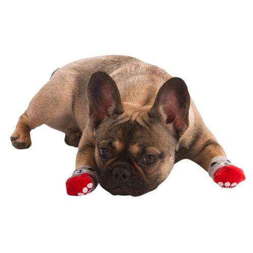 Hondensokken bruno m, grijs-rood - kerbl, Dieren en Toebehoren, Honden-accessoires, Nieuw