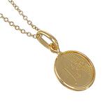 Ketting met hanger - 18 karaat Geel goud