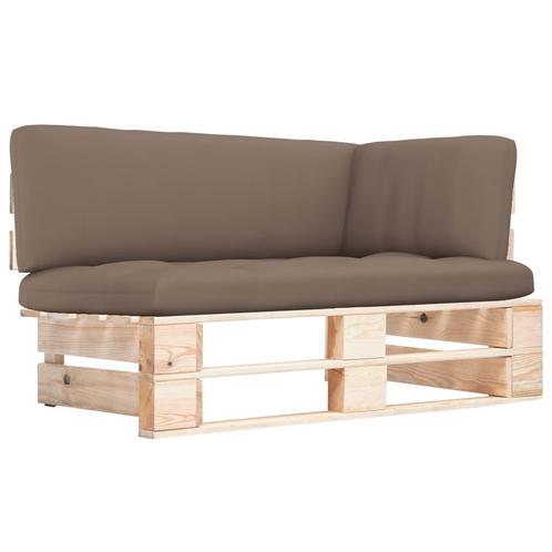 vidaXL Tuinhoekbank pallet geïmpregneerd grenenhout, Tuin en Terras, Tuinsets en Loungesets, Nieuw, Verzenden