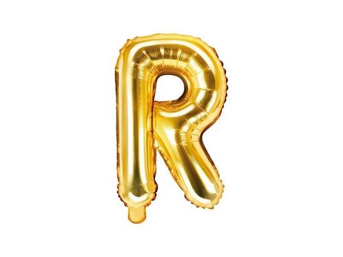 Folie Ballon Letter R Goud Leeg 35cm, Hobby & Loisirs créatifs, Articles de fête, Envoi