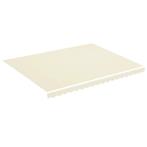 Creme Luifeldoek 4,5x3,5m | Tweede Kansje | OP=OP, Tuin en Terras, Zonneschermen, 300 cm of meer, Verzenden, Nieuw, 250 cm tot 450 cm