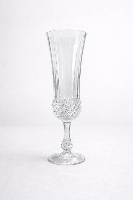 Champagne fluitje (6) - Kristal - Set van 6 fluiten, Antiek en Kunst, Antiek | Meubels | Tafels