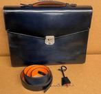 Santoni - Bag croco and leather Professional Man Santoni, Bijoux, Sacs & Beauté, Sacs | Sacs Femme