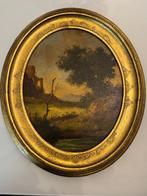 Italiaanse school (XIX) - Paesaggio con rovine