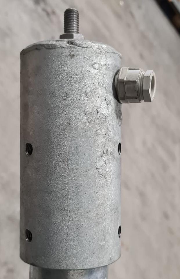 Opzetstuk - 60mm - t.b.v. montage LED armatuur op lichtmast, Zakelijke goederen, Overige Zakelijke goederen, Verzenden