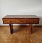 Table de chevet - Ronce de noyer - Console dentrée, Antiek en Kunst