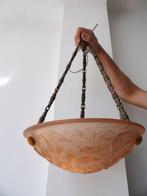 Lampe - Verre/métal, Antiek en Kunst