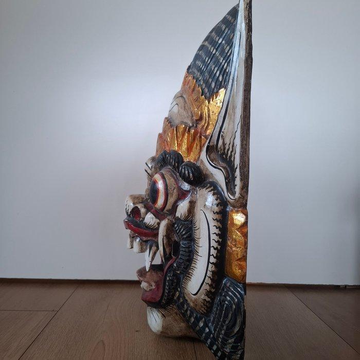 Balinees Dans masker 50 cm - Hout - Indonesië - Eind 20e, Antiek en Kunst, Kunst | Niet-Westerse kunst