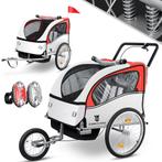 Multifunctionele fietsaanhanger en kinderwagen - 2-zits -..., Fietsen en Brommers, Fietsaccessoires | Aanhangwagens en Karren