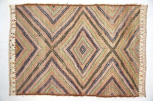 Usak - Kelim - 282 cm - 193 cm, Huis en Inrichting, Stoffering | Tapijten en Vloerkleden