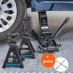 Datona Autokrik 2,5 ton + set assteunen + kruissleutel -, Ophalen of Verzenden, Nieuw