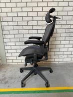 Herman Miller Aeron Stoel Met Hoofdsteun - Nieuwste Model, Huis en Inrichting, Verzenden, Zwart, Zo goed als nieuw, Bureaustoel