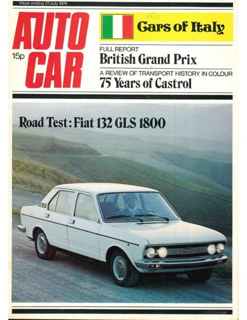 1974 AUTOCAR MAGAZINE 4057 ENGELS, Livres, Autos | Brochures & Magazines, Enlèvement ou Envoi